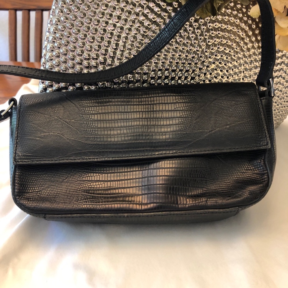 Vintage Ann Taylor Black Small Shoulder Purse